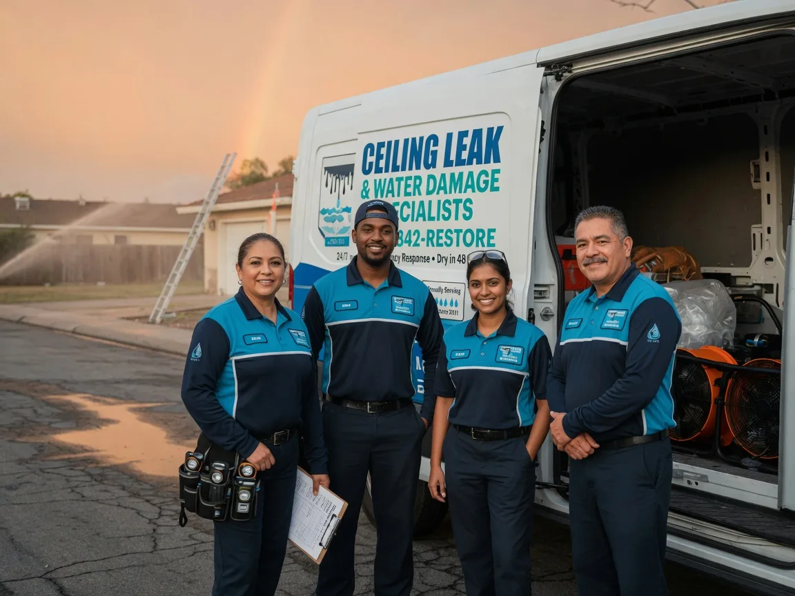 Ceiling Leak Cleanup company in Weston, OH
