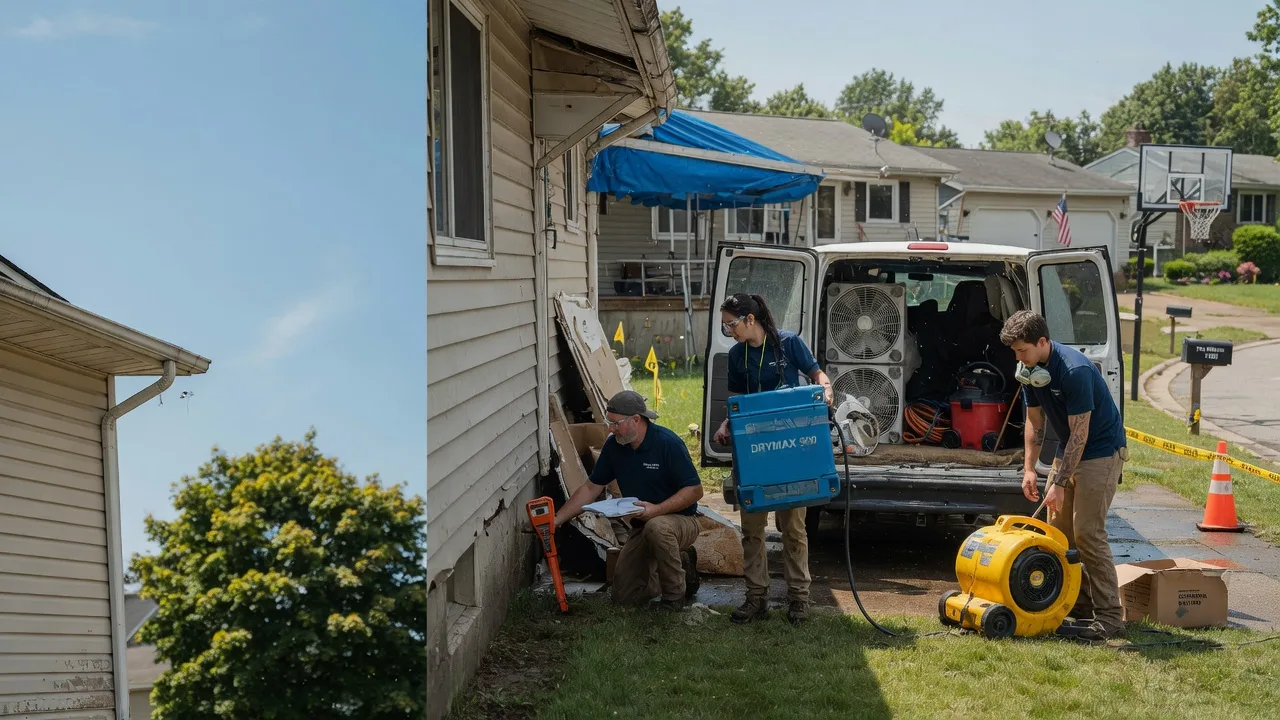 Ceiling Leak Cleanup in Weston, OH near me