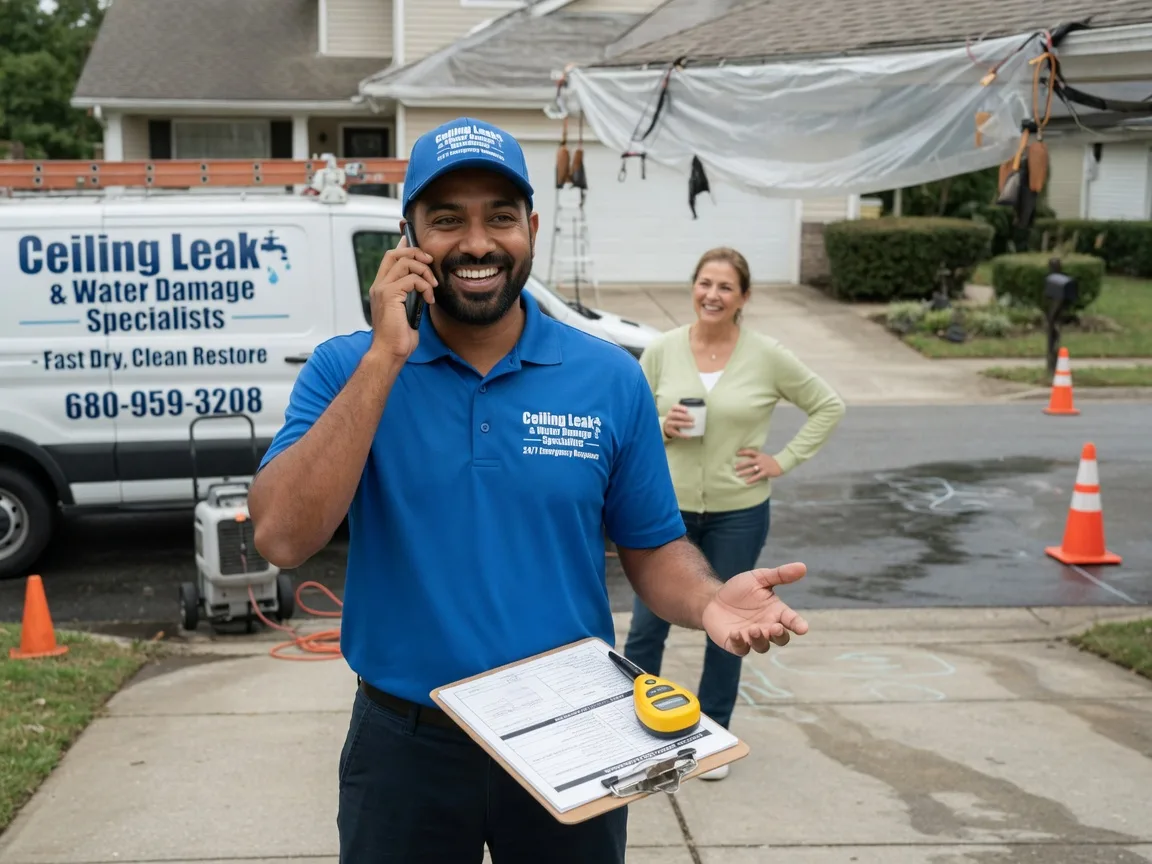 Ceiling Leak Cleanup Weston, OH FAQs